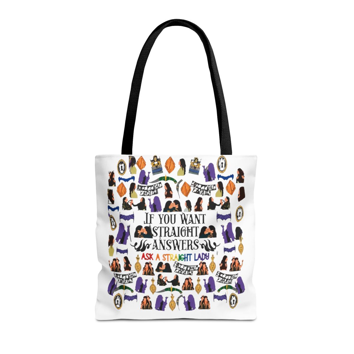 G2TUP Mystery Witch Crossbody Bag Witches Purple Gifts Sigil Symbol Gift Welcome The Coven Down The Witches Road Shoulder Bag | Witch Watch - alternate angle 2, merchandise
