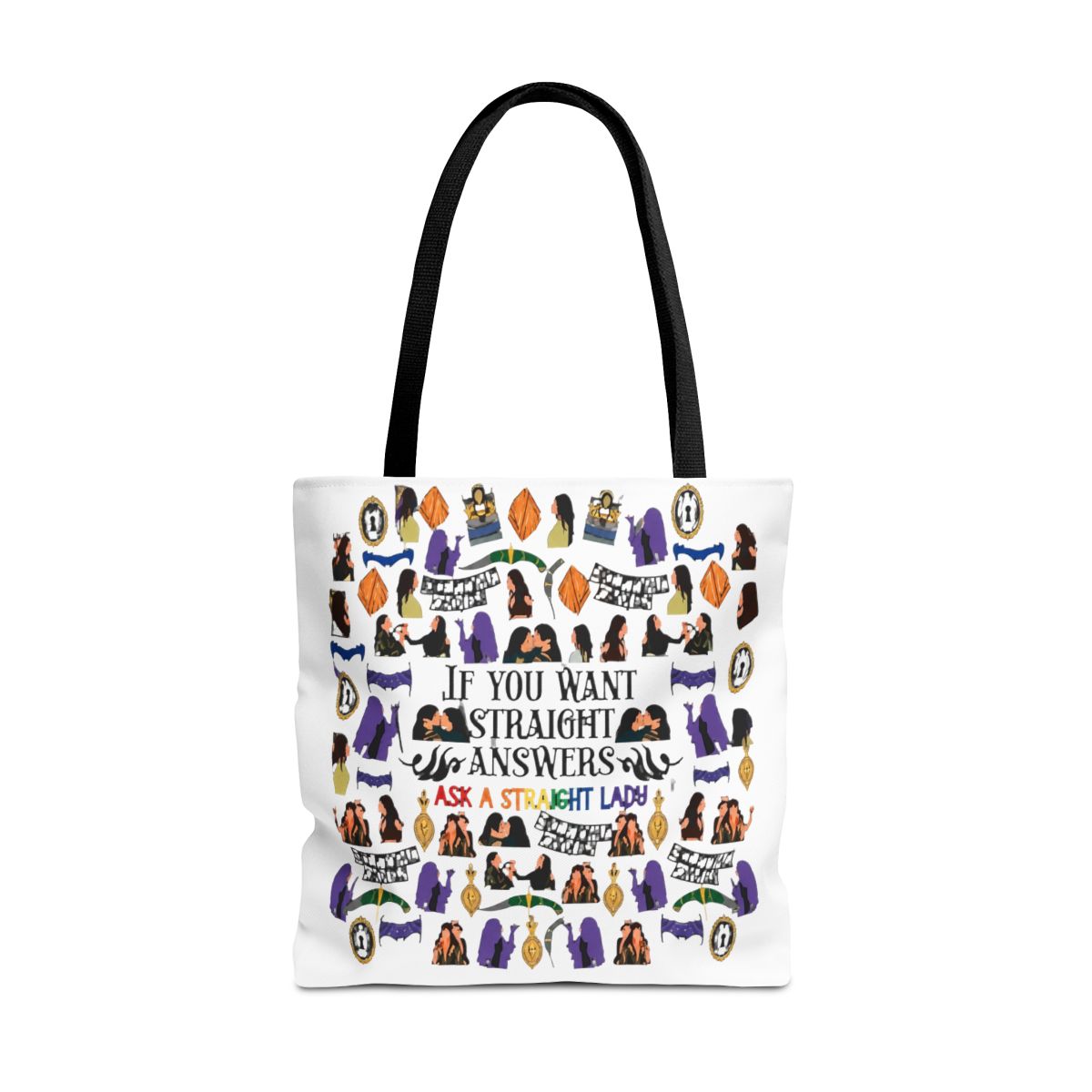 G2TUP Mystery Witch Crossbody Bag Witches Purple Gifts Sigil Symbol Gift Welcome The Coven Down The Witches Road Shoulder Bag | Witch Watch - alternate angle 3, merchandise