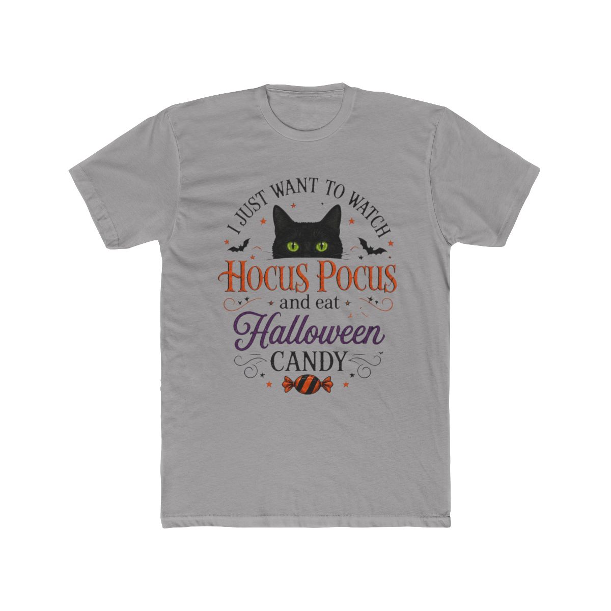 Disney Hocus Pocus Watch Hocus Pocus and Eat Candy Mineral Wash T Shirt | Witch Watch