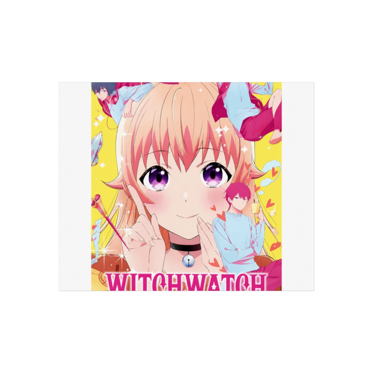 Nico Minami Pink Hair Witch Watch Wall Art - alternate angle 1, merchandise