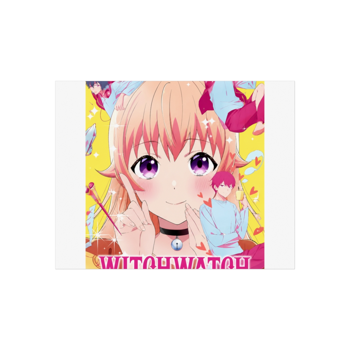 Nico Minami Pink Hair Witch Watch Wall Art - alternate angle 3, merchandise
