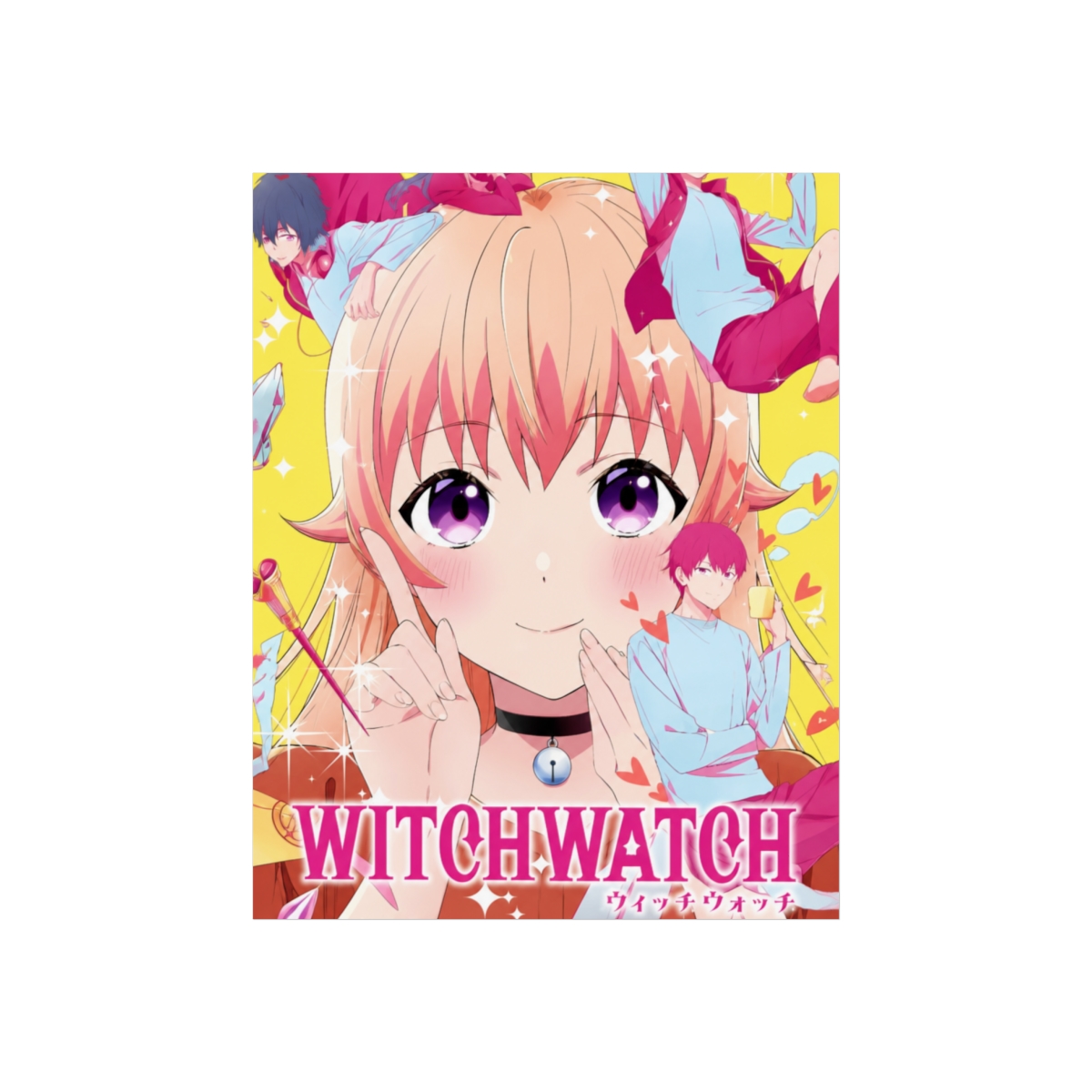 Nico Minami Pink Hair Witch Watch Wall Art