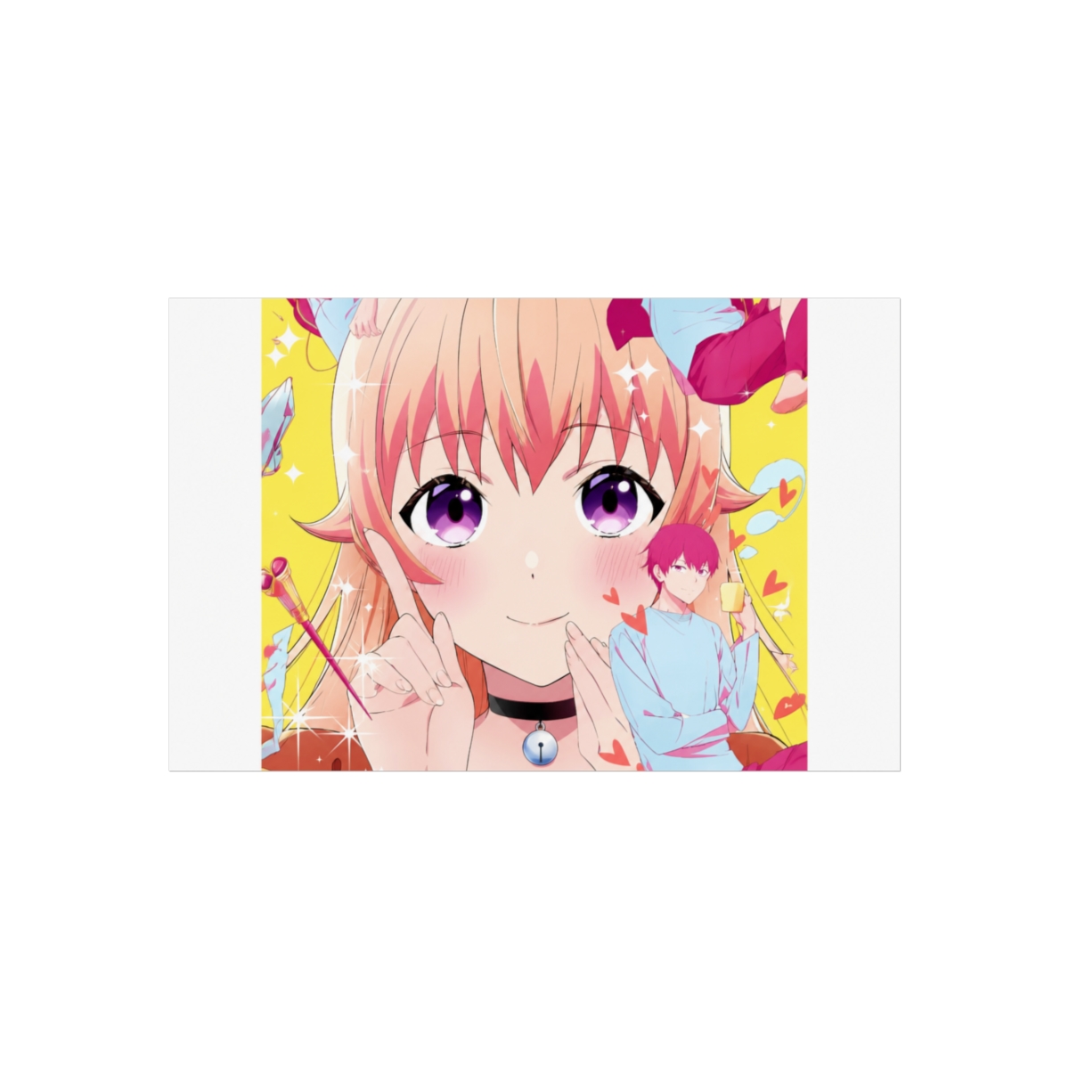 Nico Minami Pink Hair Witch Watch Wall Art - alternate angle 5, merchandise