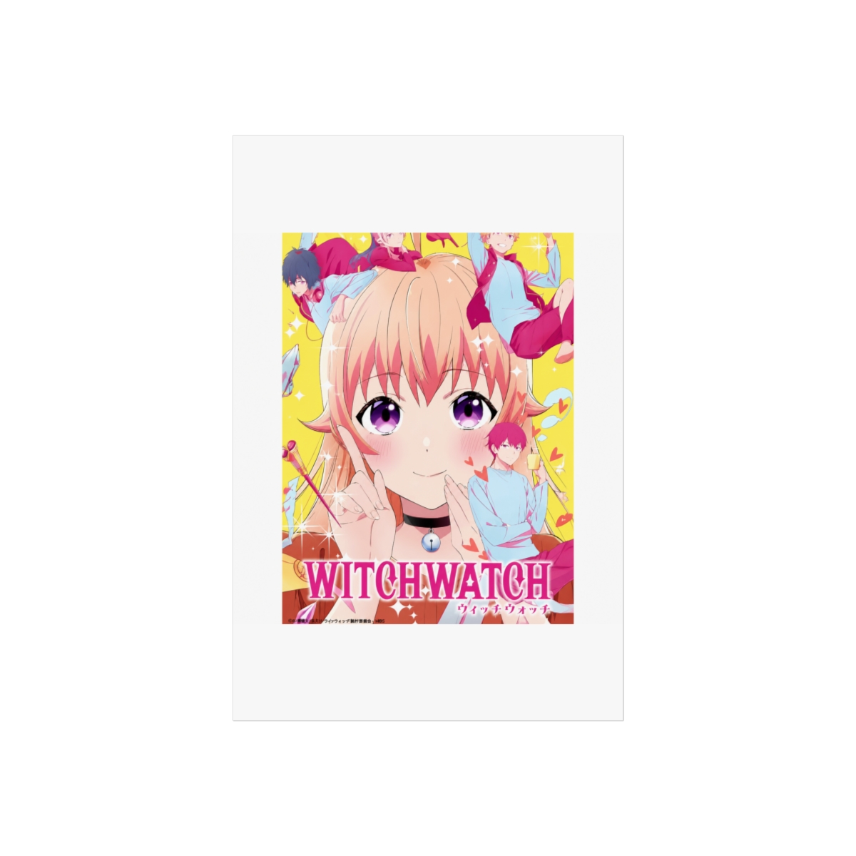 Nico Minami Pink Hair Witch Watch Wall Art
