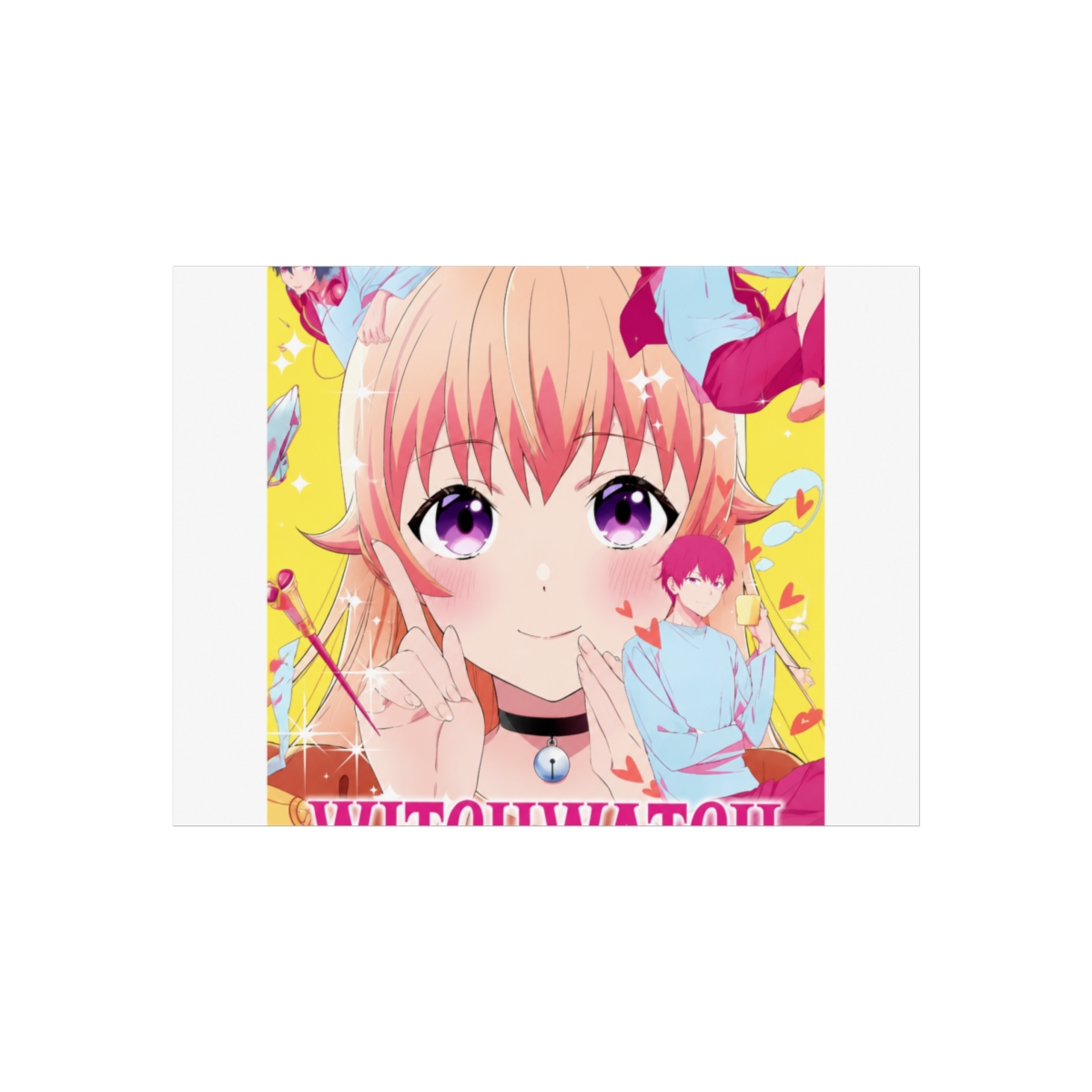Nico Minami Pink Hair Witch Watch Wall Art - alternate angle 4, merchandise