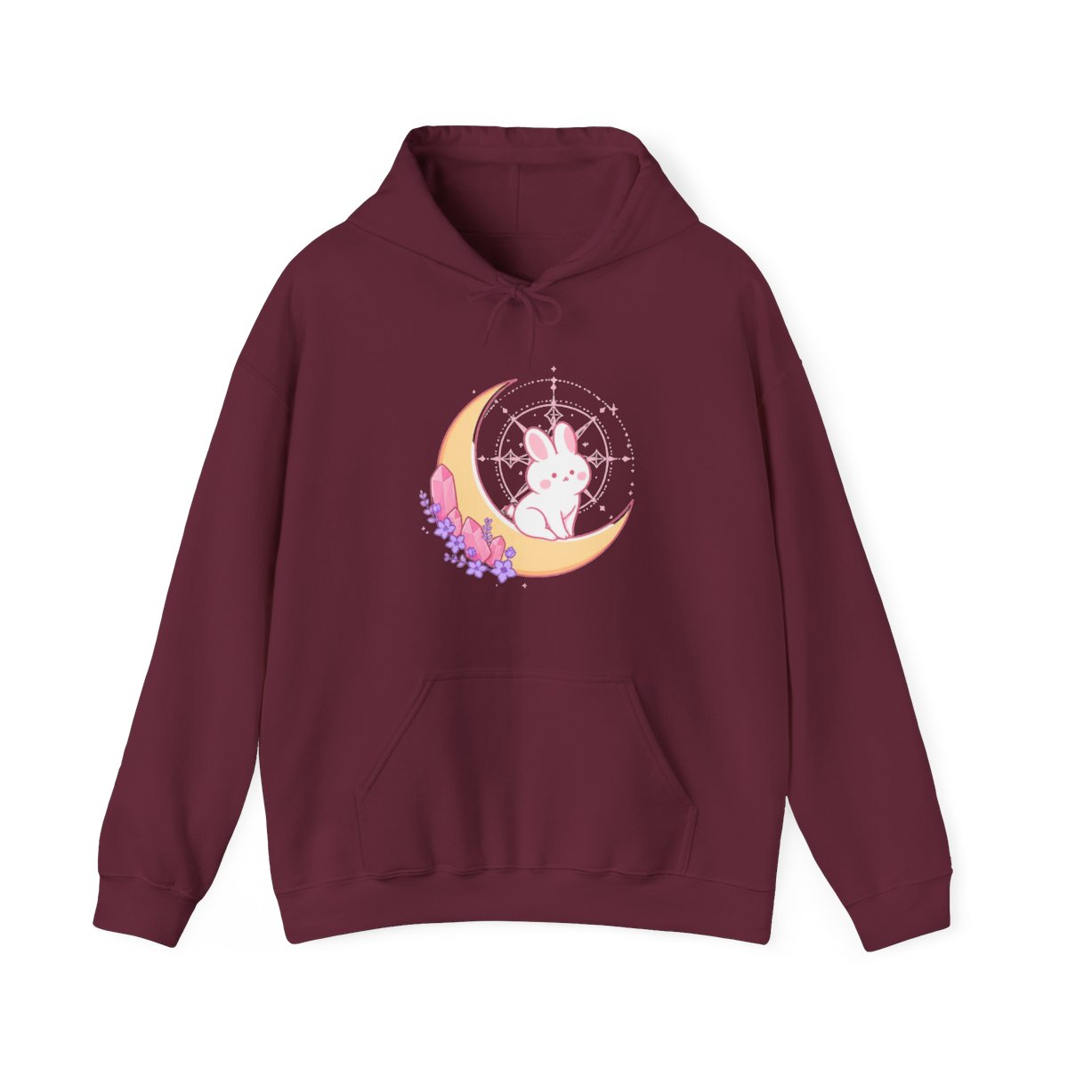 Soft Witch Series - Moon Bunny Hoodie | Witch Watch - alternate angle 3, merchandise