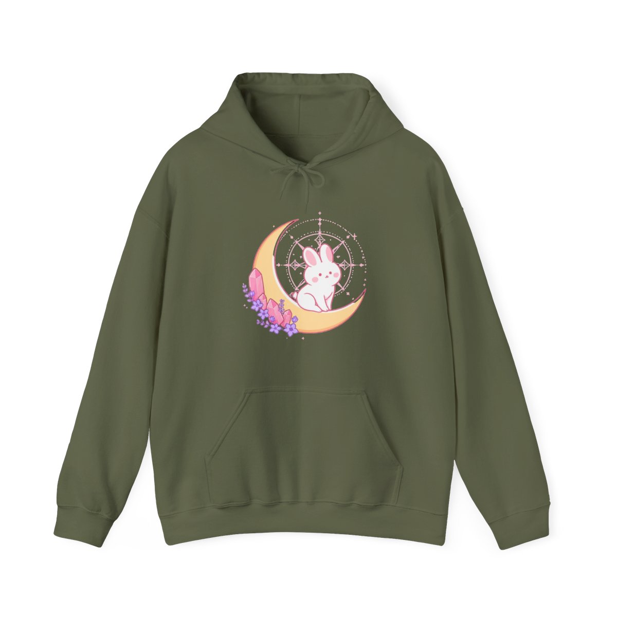 Soft Witch Series - Moon Bunny Hoodie | Witch Watch - alternate angle 4, merchandise